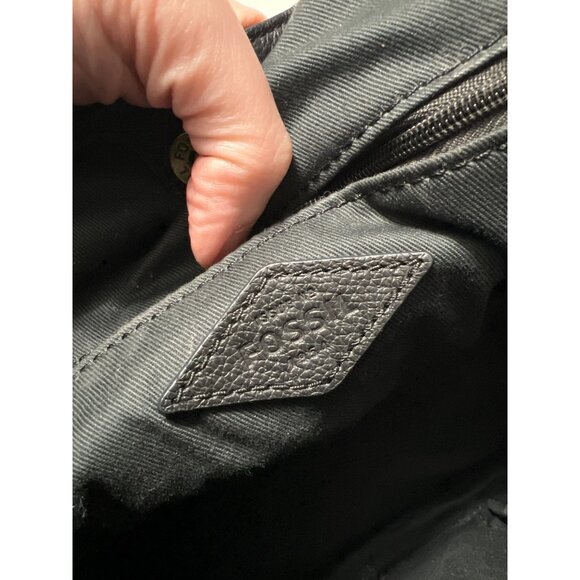 Fossil Leather Shoulder Tote - Picture 7 of 10